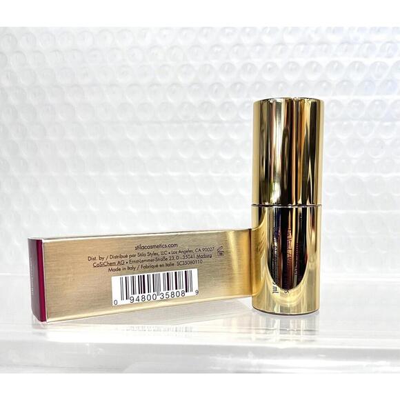 Stila Shine Fever Lip Vinyl Liquid Lacquer Lipstick Supercharge 0.18oz New - Picture 2 of 6